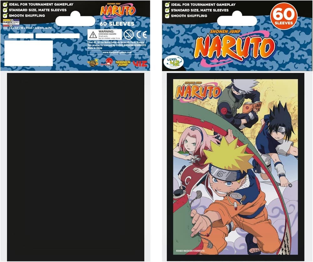 Licensed Naruto Sleeves – Konoha Team (60ct)