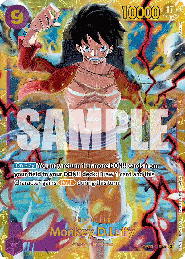 Monkey.D.Luffy [OP09-119] SEC Alt-Art