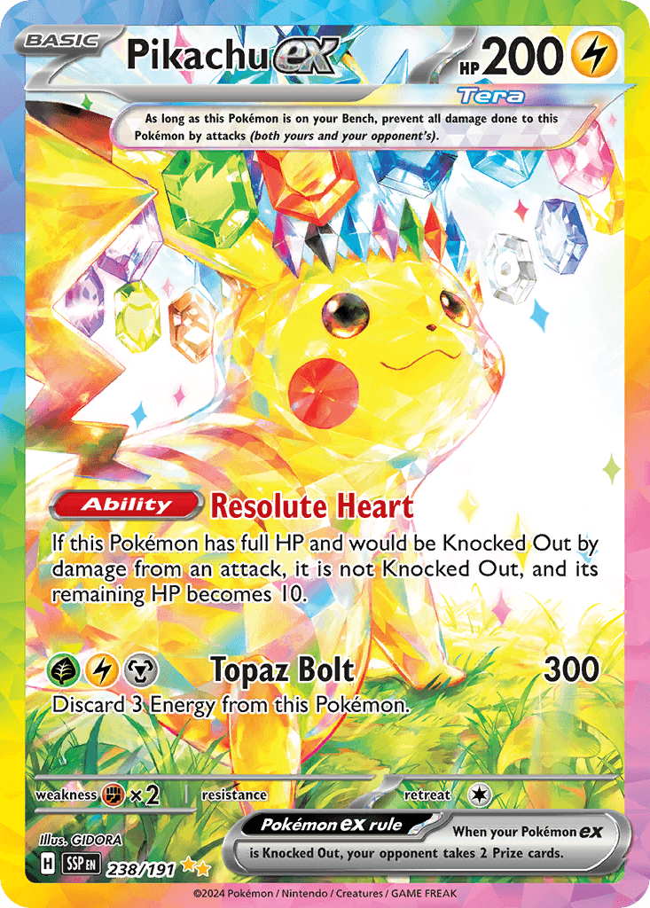 Pikachu ex 238/191